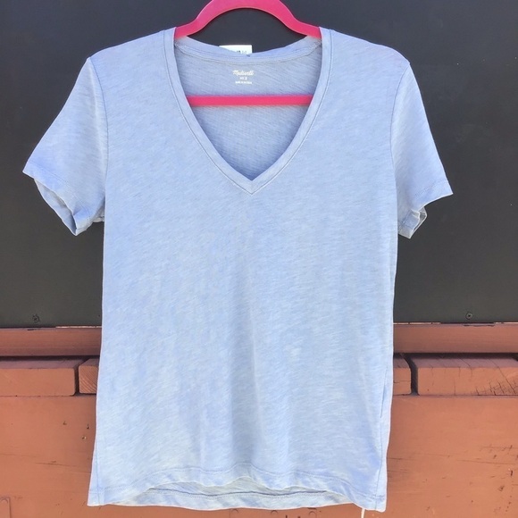 Whisper Cotton V Neck T-shirt - Picture 1 of 3